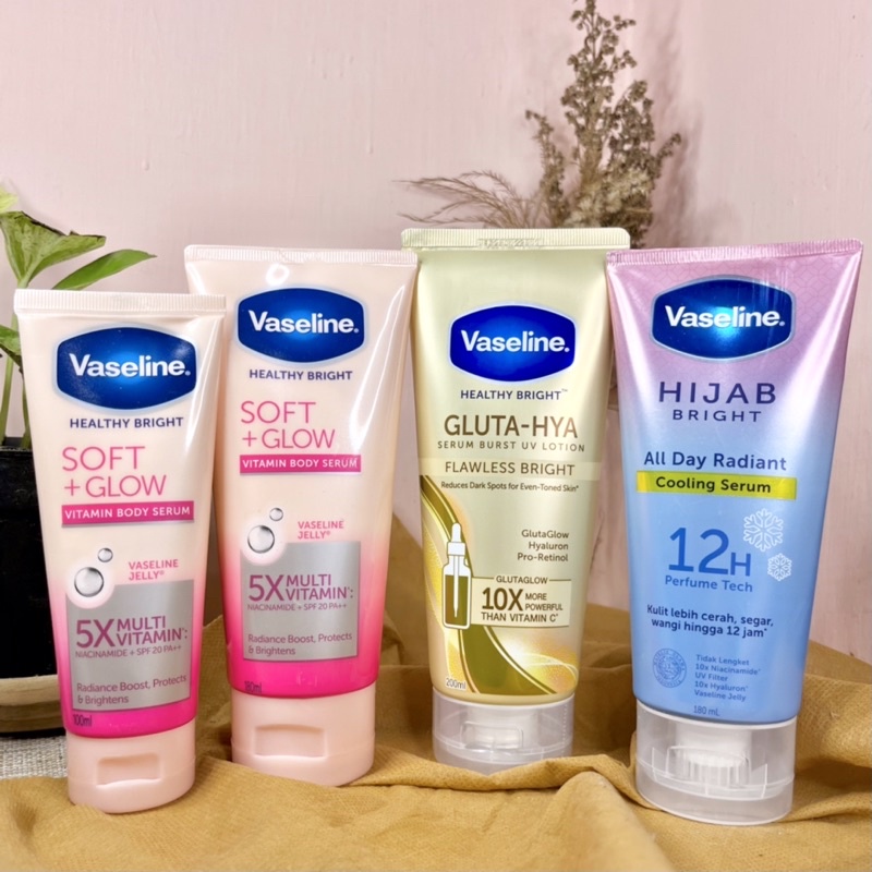 Jual Vaseline in Hand Body Lotion Soft Glow & Fresh Glow (Vitamin Body