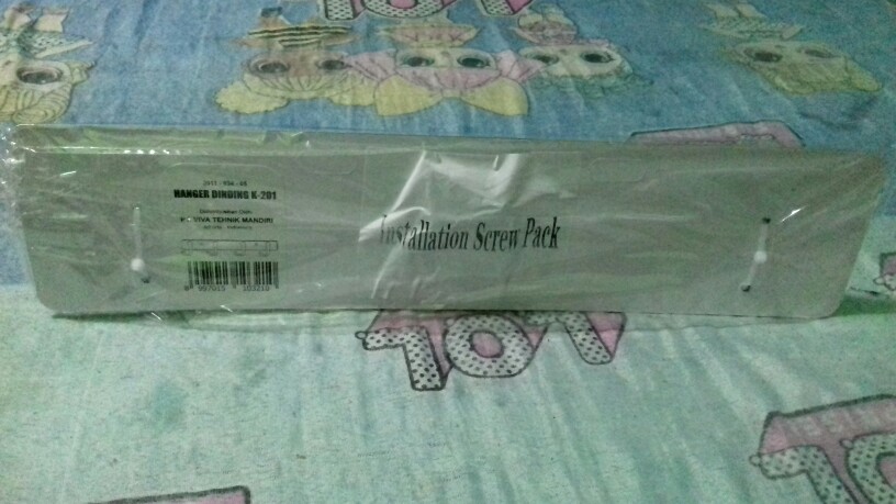 Kenmaster Hanger Plat 4 Gaet Jy201 - Hooks Besi Gantungan Multifungsi