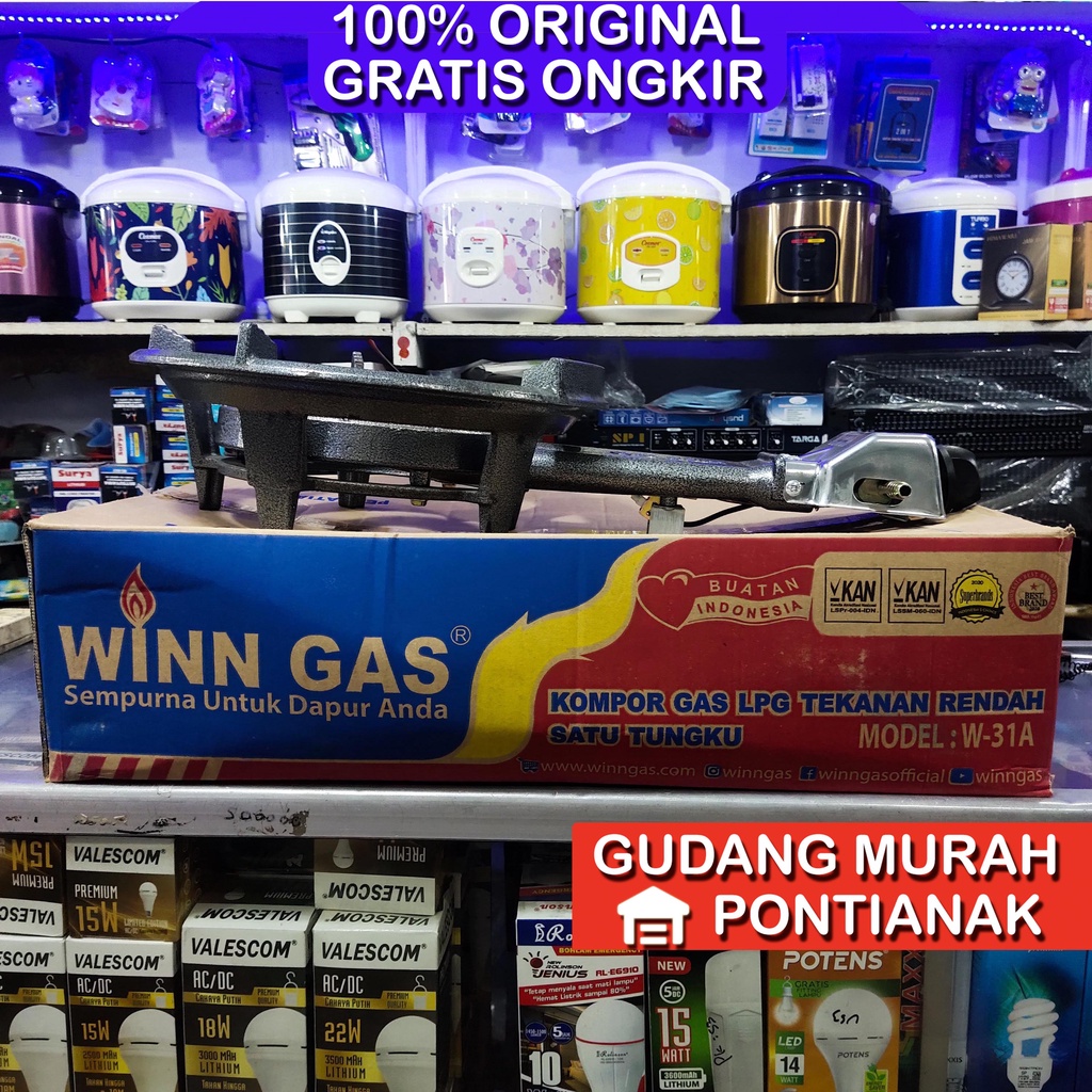 Kompor gas Cor winn gas 31A (Jumbo) Kompor gas martabak komersil winngas Jumbo win gas win-gas