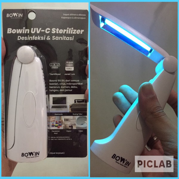 UV-C  Sterilizer /Sterilizer Cahaya ultraviolet