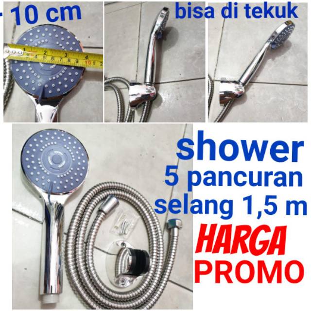 Shower mandi 5 pancuran PROMO TERMURAH