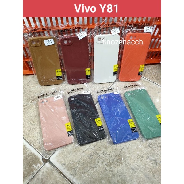 SoftCase Vivo Y81 Y81i Silikon Casing Macaron Pro