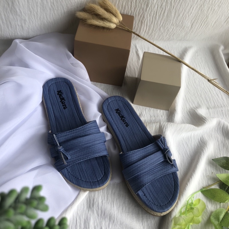 SLOP PITA 5 SANDAL SLOP FLAT CEWEK TERLARIS SENDAL WANITA POPULER PEREMPUAN KECE Series Sandal Slop Slip On Teplek Wanita Sandal Cewek RAMADHAN SALE GRATIS ONGKIR SENDAL WANITA SLOP RAJUT TEPLEK MURAH KEKINIAN SIMPLE SANTAI SANDAL PEREMPUAN FLAT SELOP SLI