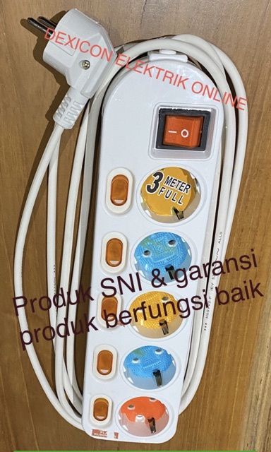 Stop kontak/multipro 5 Lubang/terminal colokan listrik/colokan listrik/sambungan colokan listrik