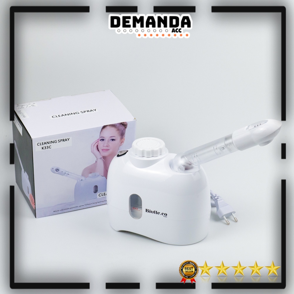 Biutte.co Steamer Muka steamer wajah/uap wajah/humidifier/perawatan wajah/aromaterapi diffuser/Facial Steamer/alat SPAwajah