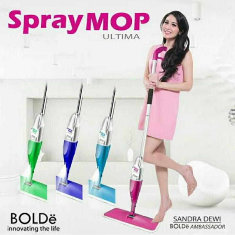 Alat Pel Semprot Bolde Spray Mop Ultima Alat Pel Bolde Spraymop Ultima Alat Pel Portable Pel Kain Lantai Pel Semprot Botol