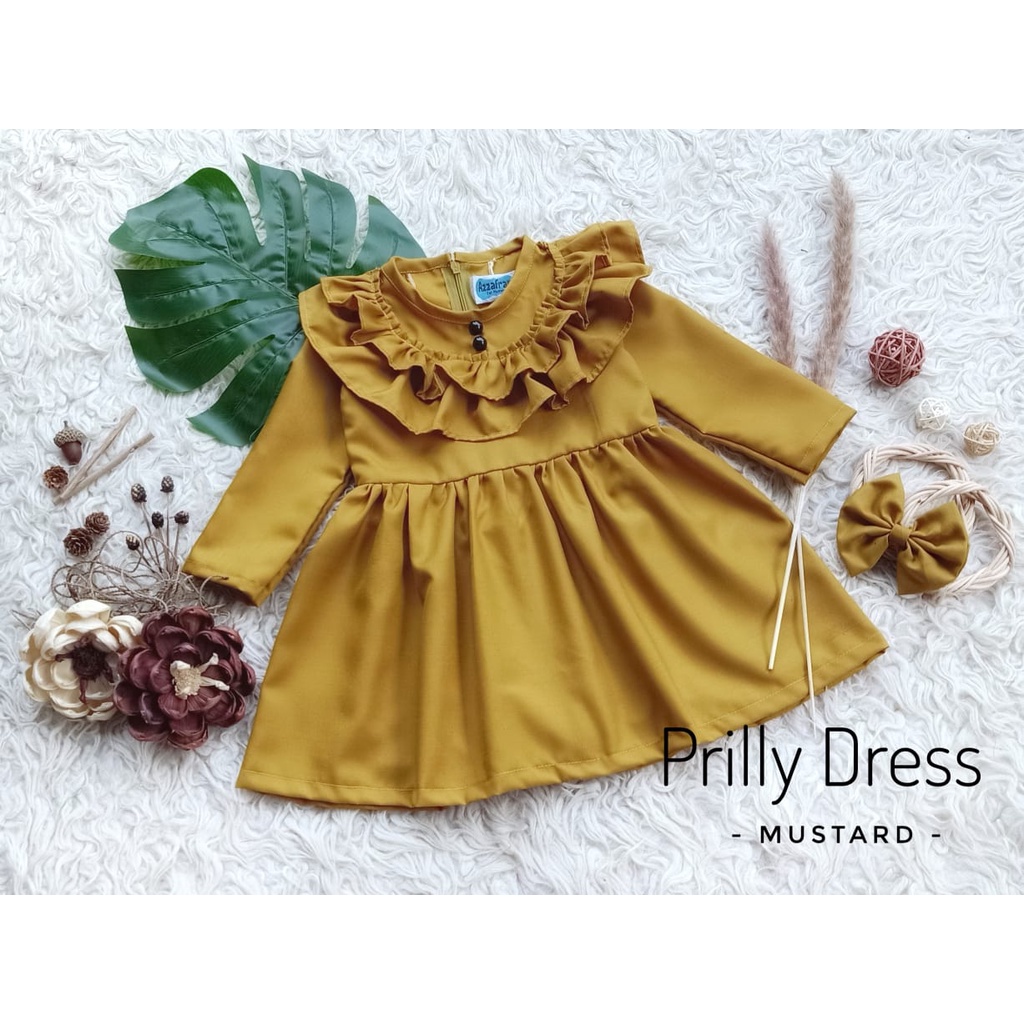 Dress Prilly Anak Unik/Gaun Pesta Anak/Dress Anak