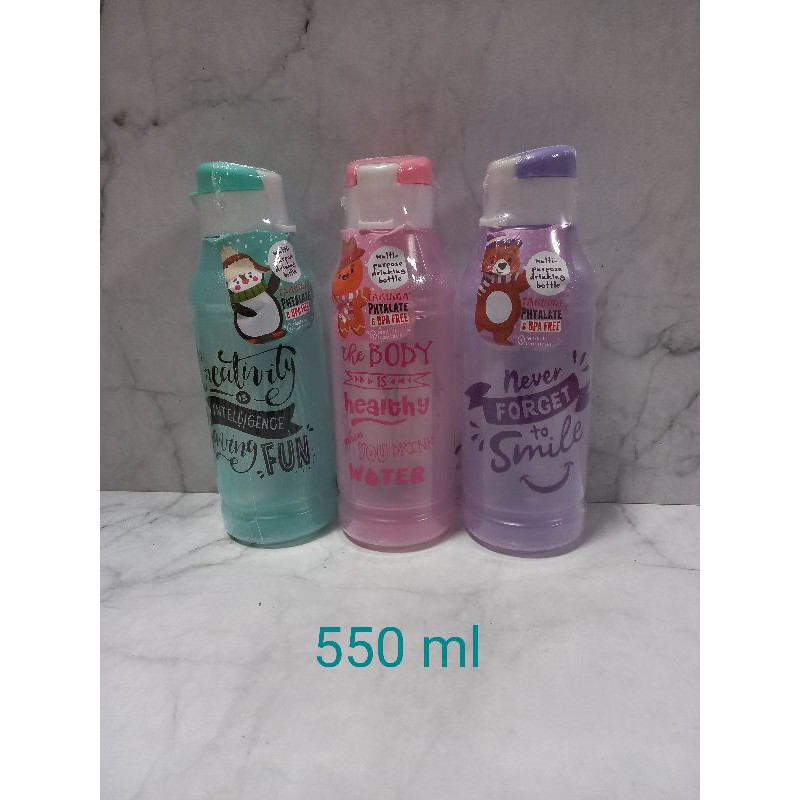 Grosir 1 Lusin ( 12 pc ) Botol Minum Takuma FLIPTOP 550 ml  Souvenir Ulang Tahun