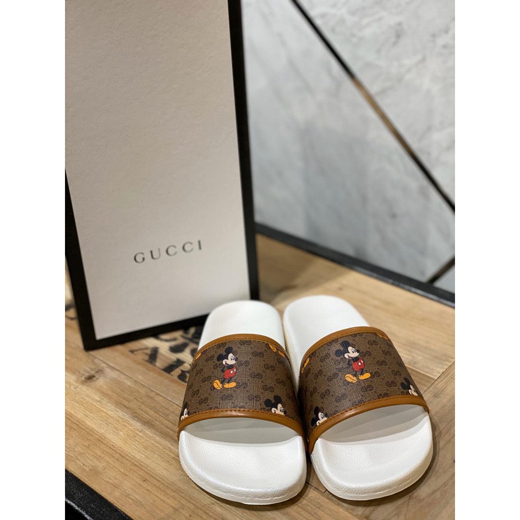 Sandal Gucci Mickey mouse | Shopee 