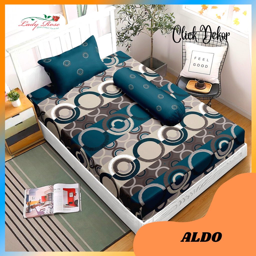 SPREI LADY ROSE SINGLE 120X200 NO 3 ALDO SEPREI LADY ROSE TERBARU SEPRAI TEMPAT TIDUR CANTIK SPREI U