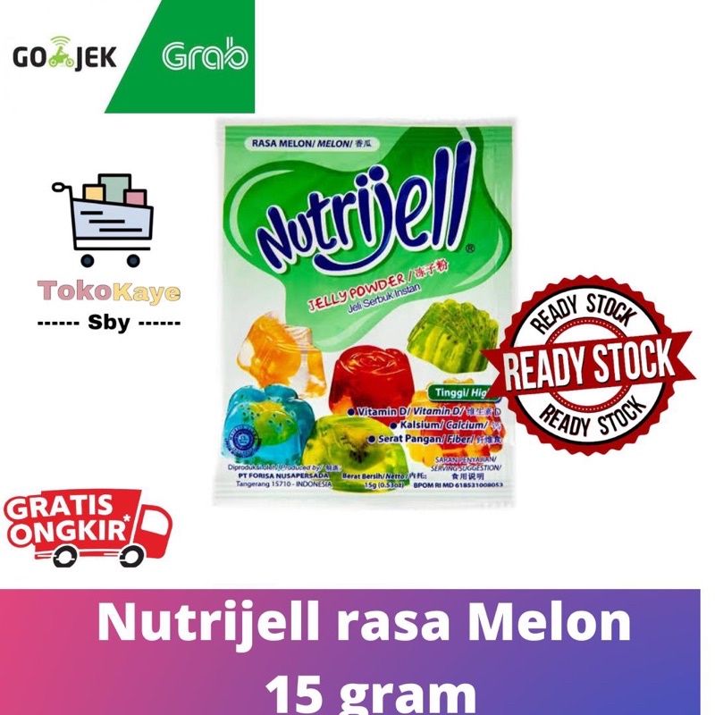 

nutrijell melon 15gr 1 pcs