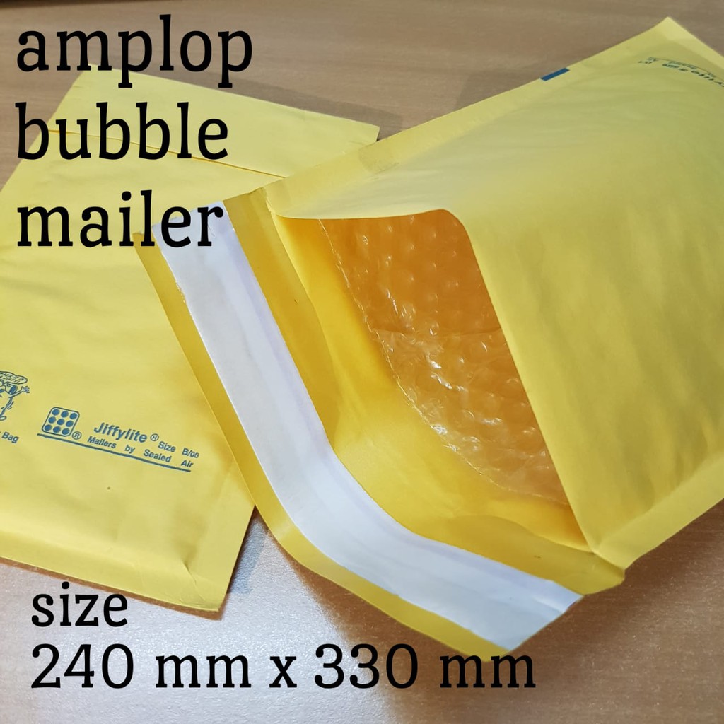 

Amplop Bubble Mailer Wrap Envelope Kraft Paper 24 x 33cm - Sealed Air - PROMO