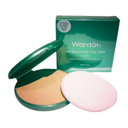 WARDAH Exclusive Two Way Cake | Bedak Foundation TWC