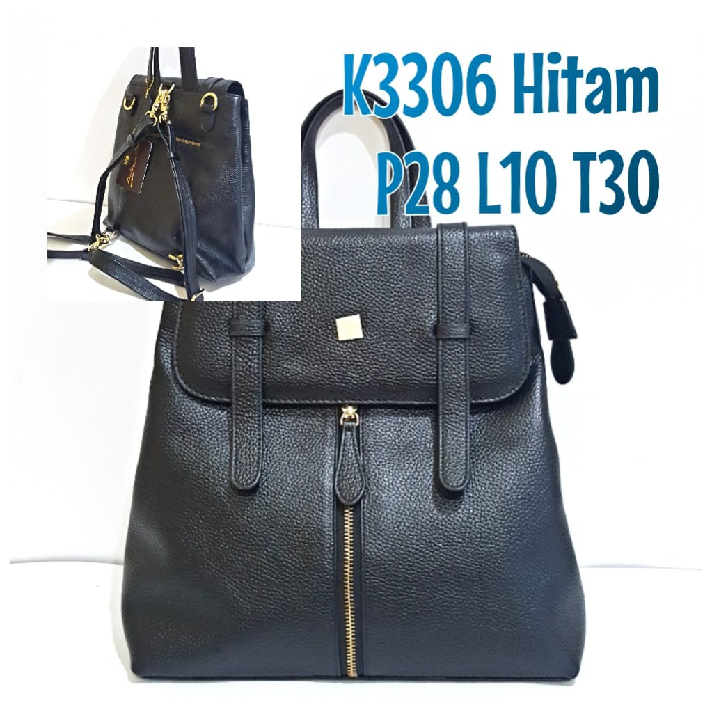 Tas Papillon Original K3306 Hitam