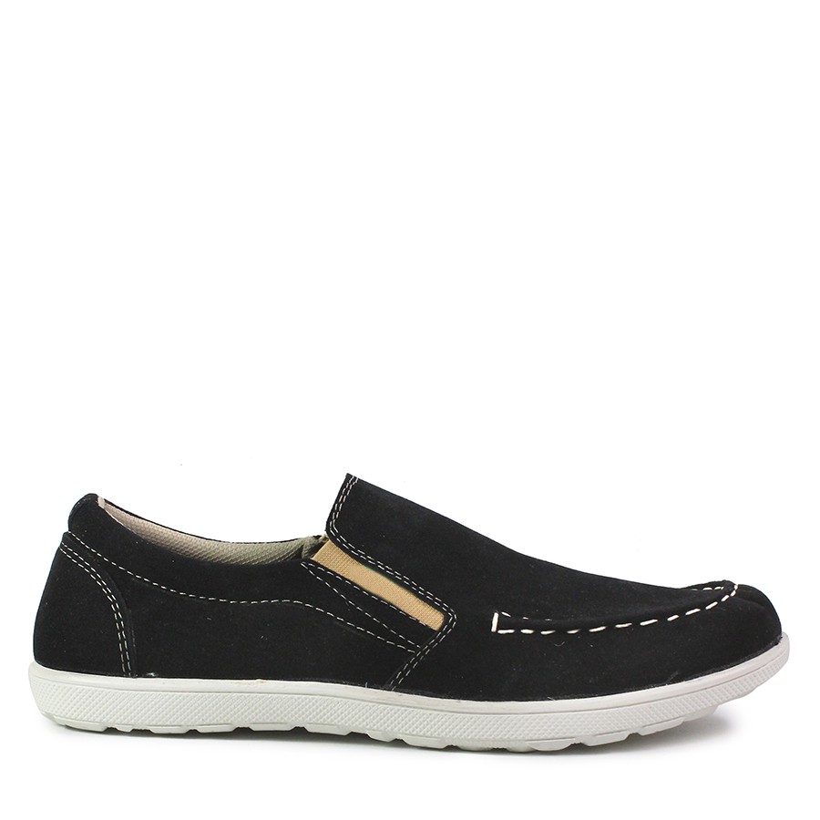 [bisa cod]sepatu pria kickers slop askos suede formal murah sepatu casual slip on santai