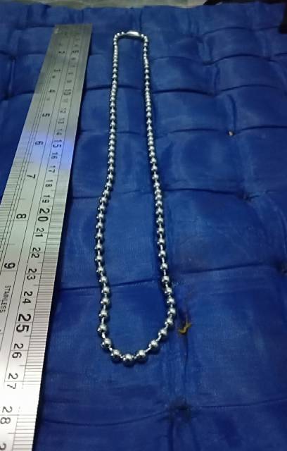 Kalung rhodium cowok-cewek 02