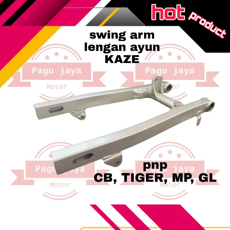 swing arm kaze arem lengan ayun only pnp gl max pro gl 100 125 gelatik cb tiger mp mega pro tokaido