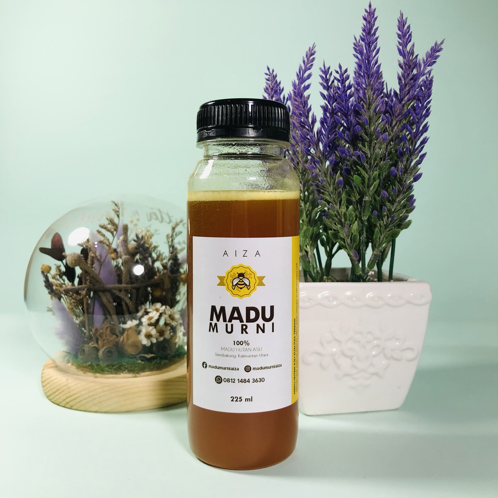 

Madu Murni Aiza 225ml - Madu Hutan (Asli dari Sembakung, Kalimantan Utara)