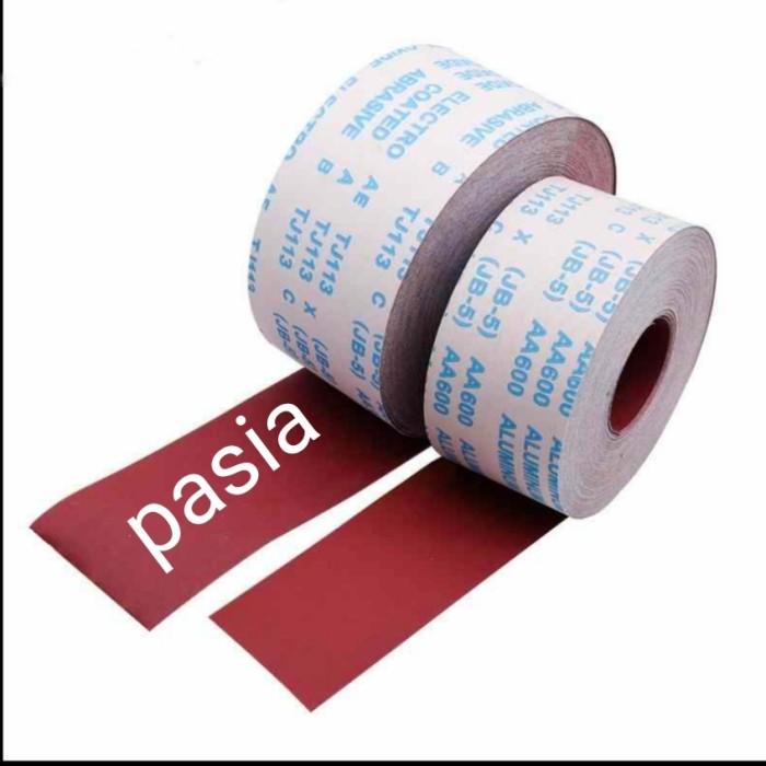 Amplas Roll / kain/ Gulungan 4x50 grit 80 s/d 600