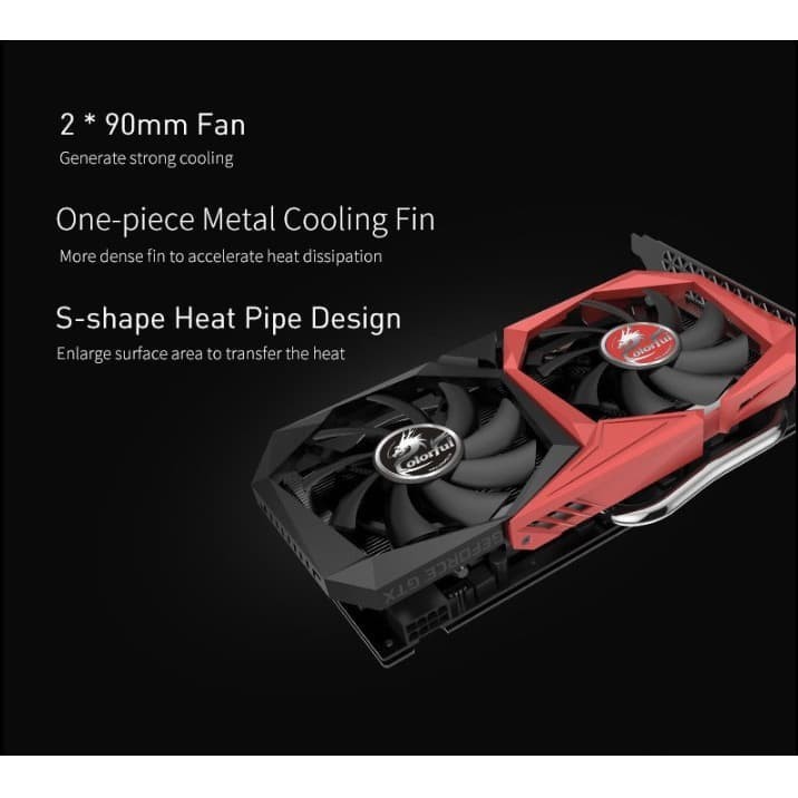 Vga Colorful GTX 1660 Super NB 6G-V - Colorful Geforce GTX 1660 Super 6GB - Geforce GTX1660 Super 6G