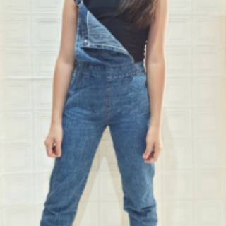  Celana  kodok  wearpak Jeans Denim Anak  Tanggung  ABG 