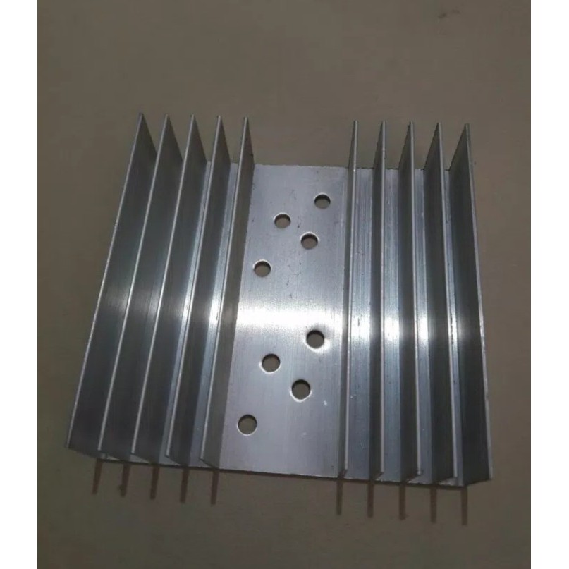 New Heatsink pendingin 2 jengkol besar 10 sirip 10x10cm