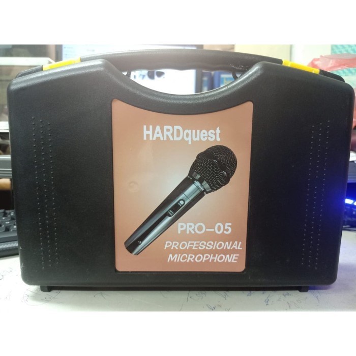 Mic Kabel Karaoke/ Microphone Profesional HARDQUEST PRO-05