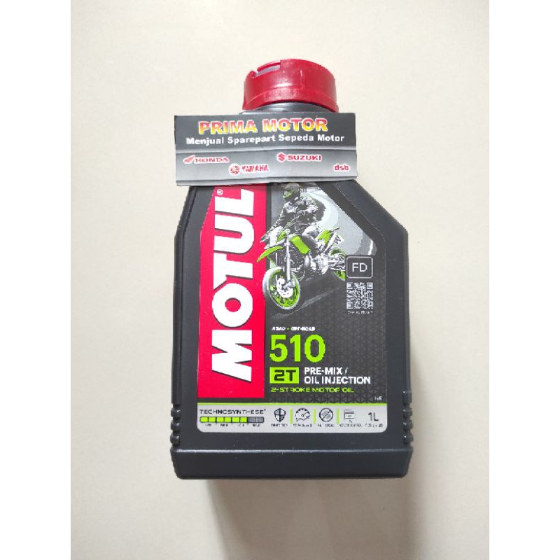 OLI SAMPING MOTUL 510 POWERLUBE 2T 1L ORI OLI SAMPING 2T MOTUL