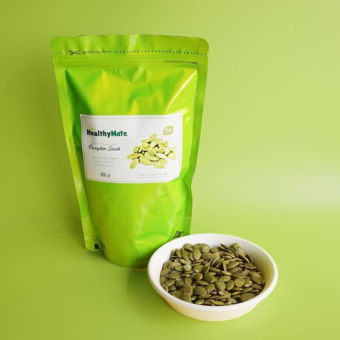 

Raw Pumpkin Seeds - Biji Labu Mentah 400 Gr ^