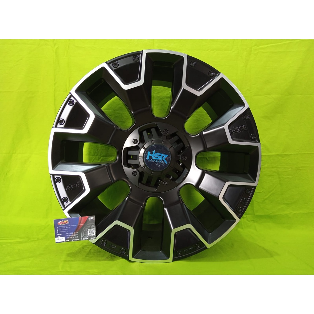 velg mobil pajero ring18 pcd 6x139,7 type hsr dolasi