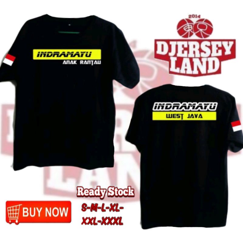 KAOS DISTRO INDRAMAYU ANAK RANTAU SABLON DEPAN BELAKANG