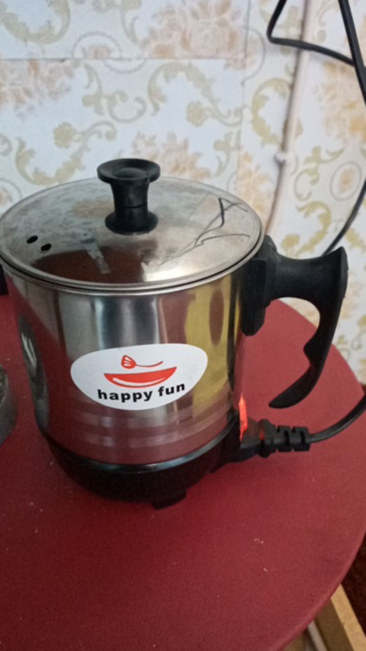 Teko Listrik Pemanas Air Stainless Steel Low Watt Mug Elektrik Gelas Electric Kettle Heating Cup