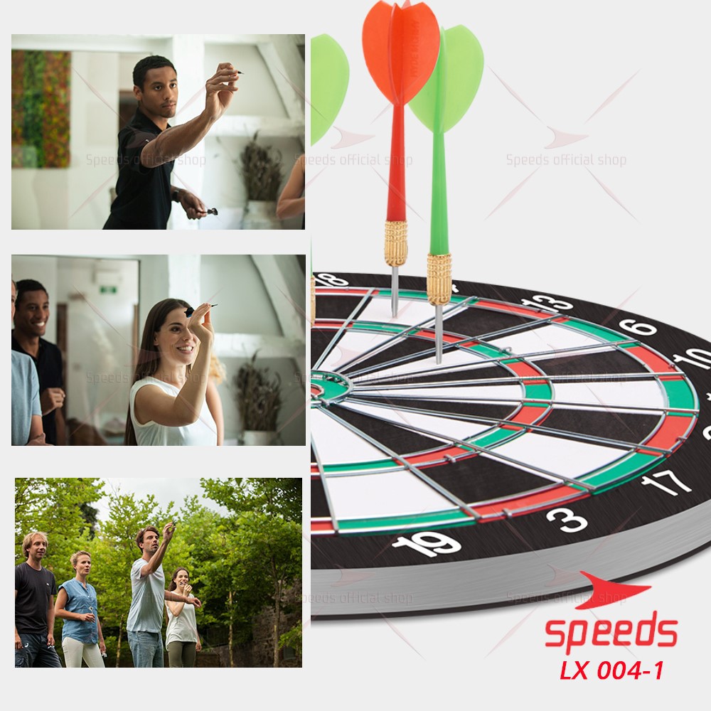 SPEEDS DART Papan Dart Board Game Pro Panahan Dinding  12inch 004-1