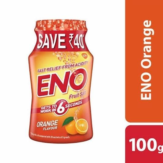 

*:*:*:*:*] ENO Fruit Salt ORANGE Botol 100G / Garam Buah / Pengembang Kue