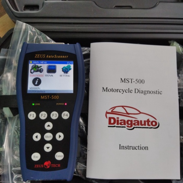 Unik Scanner motor injeksi universal Zeus mst-500 fitur lengkap Limited