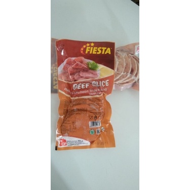 

Fiesta Beef Slice 300g,isi 10pcs