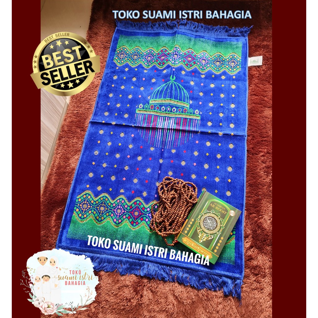 Sajadah Mirza Premium Grade A 70 x 110 Cm Turki Tebal Halus Dewasa