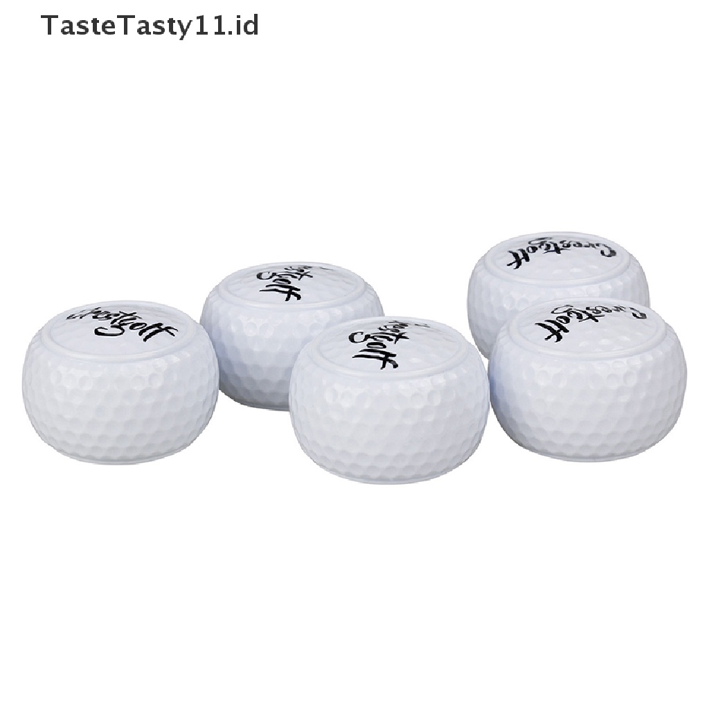 Tastetasty 1pc Bola Golf Dua Lapis Untuk Pemula