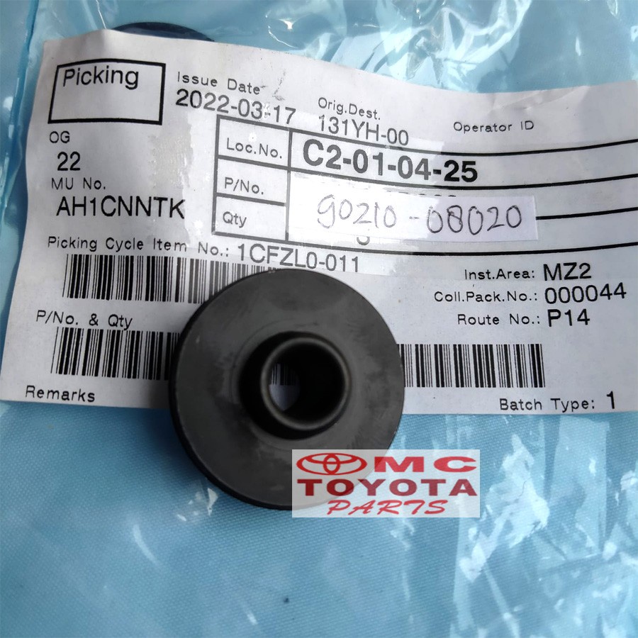 Seal Washer Grommet Tutup Klep Corolla Camry Cresida Crown 90210-08020