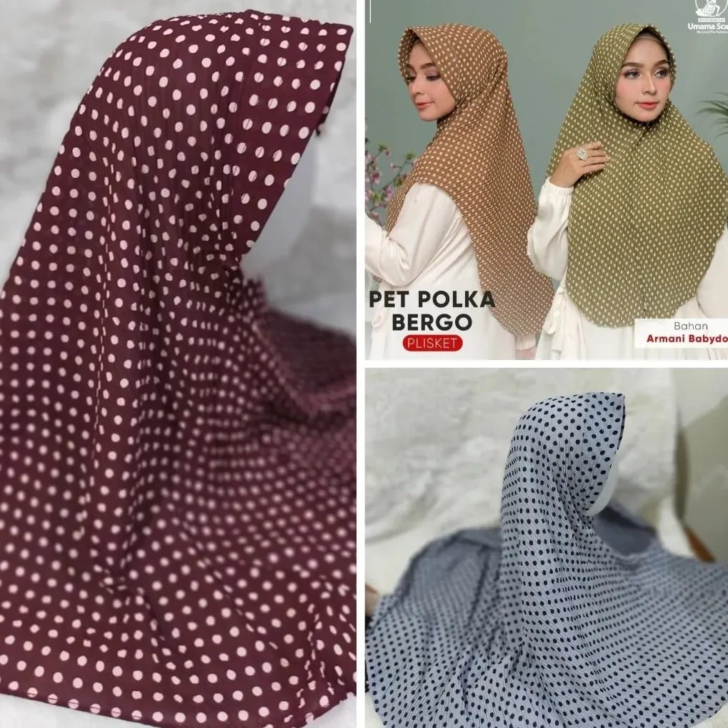BERGO POLKADOT PLISKET PET UMAMA