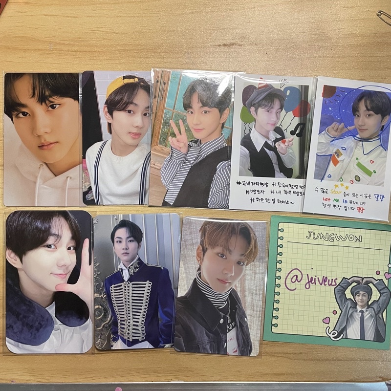 [BACA DESK] ENHYPEN - PHOTOCARD JUNGWON UNIFORM B DO RPC GGU PACKAGE YIZHIYU BDC PT 2 NECK PILLOW  G