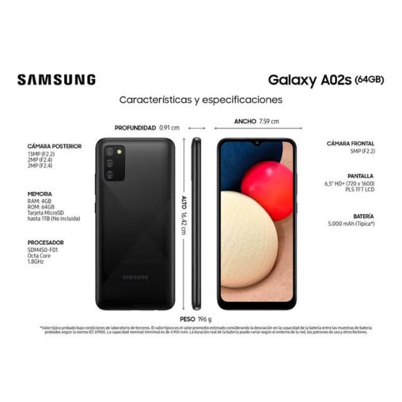 Samsung A02s 4/64gb