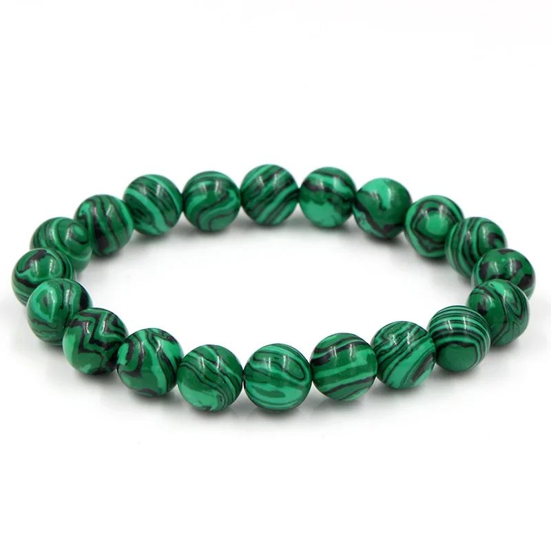 Gelang Batu Brazilian Malachite Bracelet For Men And Women