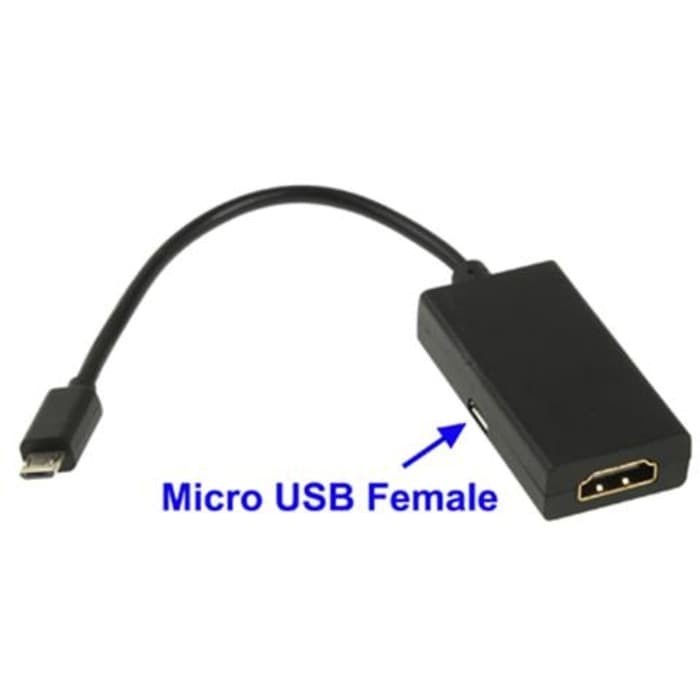 Kabel Converter Micro USB Male to HDMI Female / MHL Micro