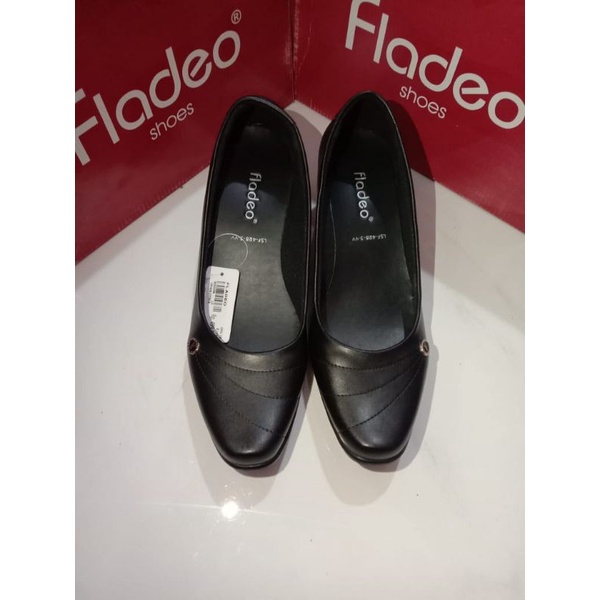 sepatu kerja wanita casual merk fladeo LSF.428-3
