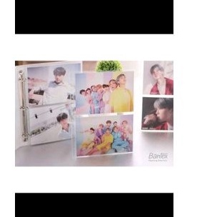 

Pocket binder A4 untuk photocard Kpop koleksi harga per pack isi 5 lembar bahan tebal
