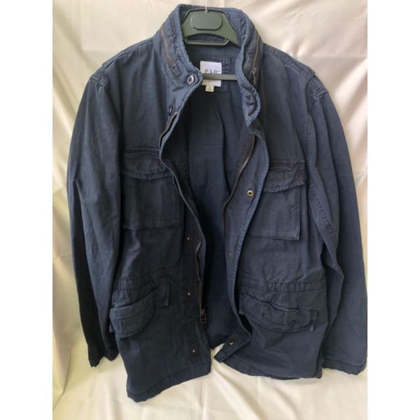 GAP SEMI PARKA JACKET 4 POCKET M65 MOTIVES NAVY