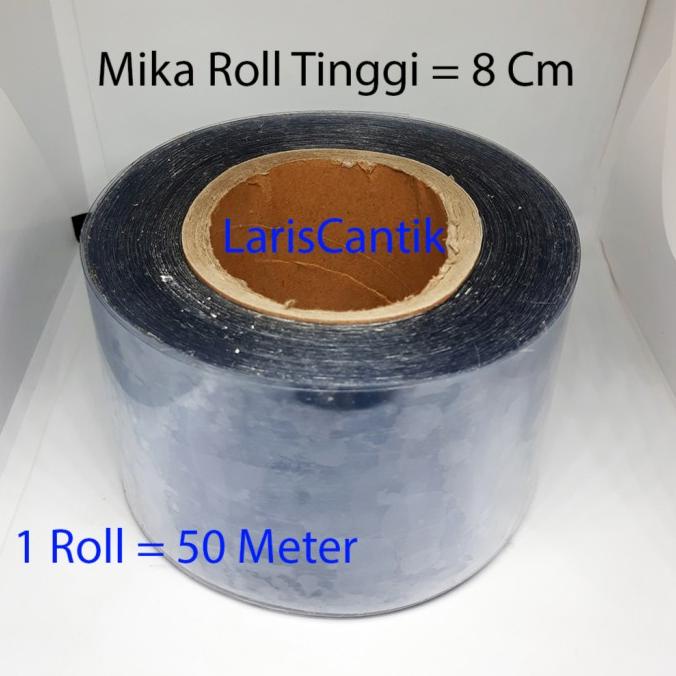 

BISA COD Plastik Mika Roll Pinggiran Cake Tinggi 8 Cm Panjang 50 Meter BOOM SALE Kode 123