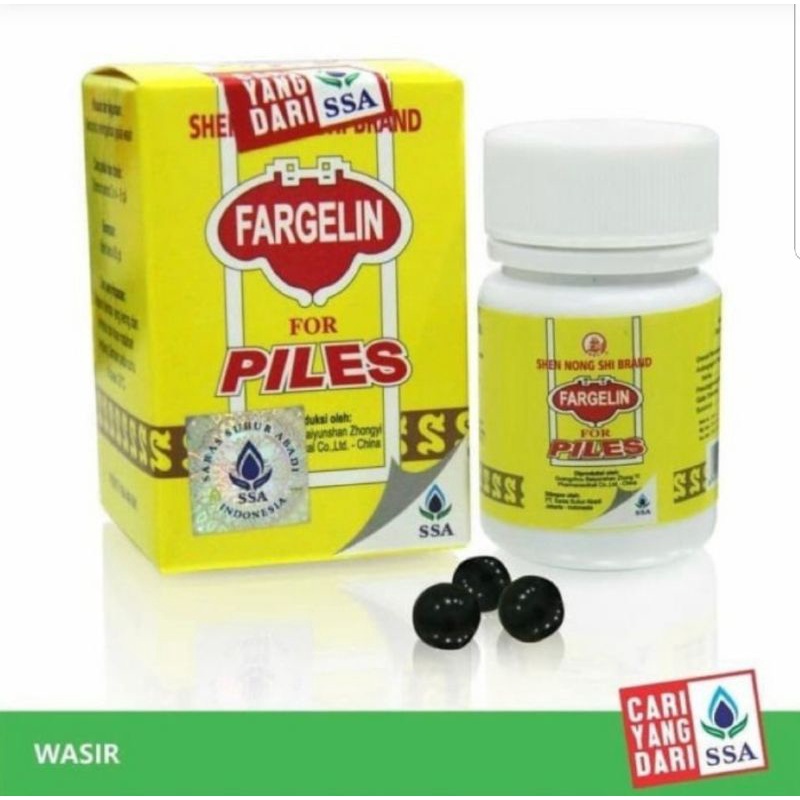 FARGELIN FOR ISI 60 PILES ORIGINAL OBAT WASIR