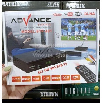 SET TOP BOX ADVANCE STP A01 - STB ADVANCE - STB TV DIGITAL - STB ADVANCE - PENERIMA SIARAN TV DIGITA